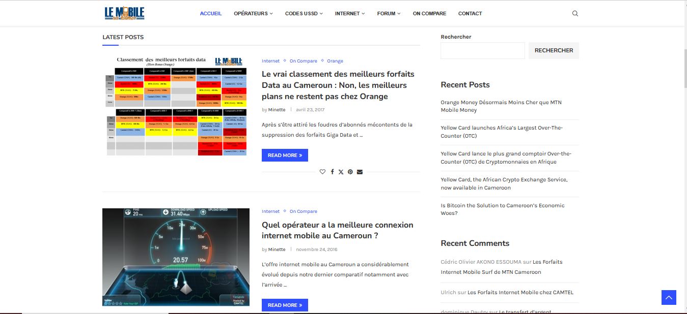 le Mobile au kamer