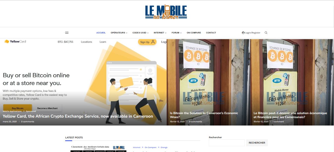 mobile acceuil