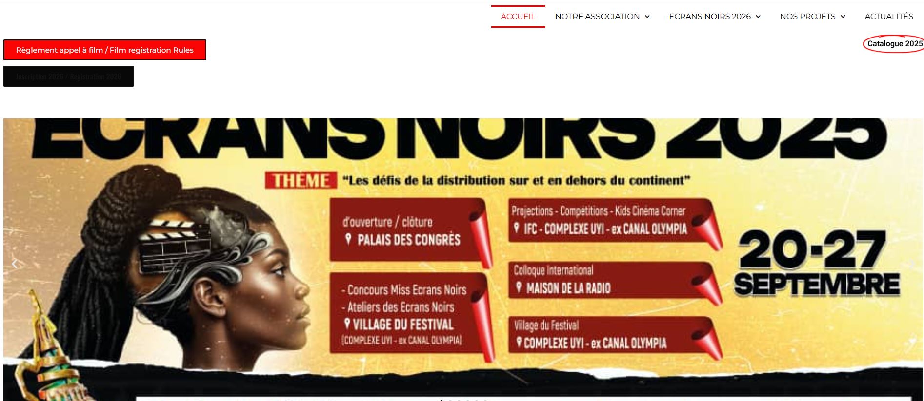 Festival Ecrans Noirs 